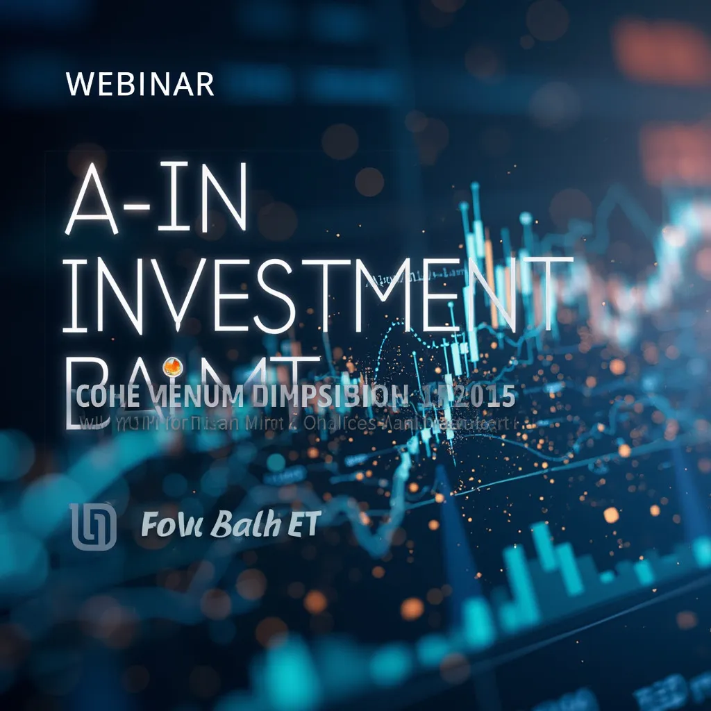 Webinaire sur les bases de l'IA en investissement